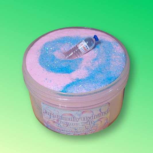 💧 Emotionally Hydrated Slime – Thick Taffy Slime | Lotus, Bamboo & Lychee | Mental Health Awareness
