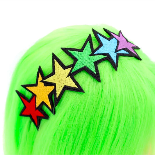 Super Cute Kawaii Rainbow Stars Headband 🌈⭐