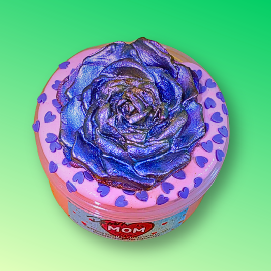 💐 Dear Mom Slime – Soufflé Cloud Cream DIY | Magnolia Blossom, Rose, Litchi