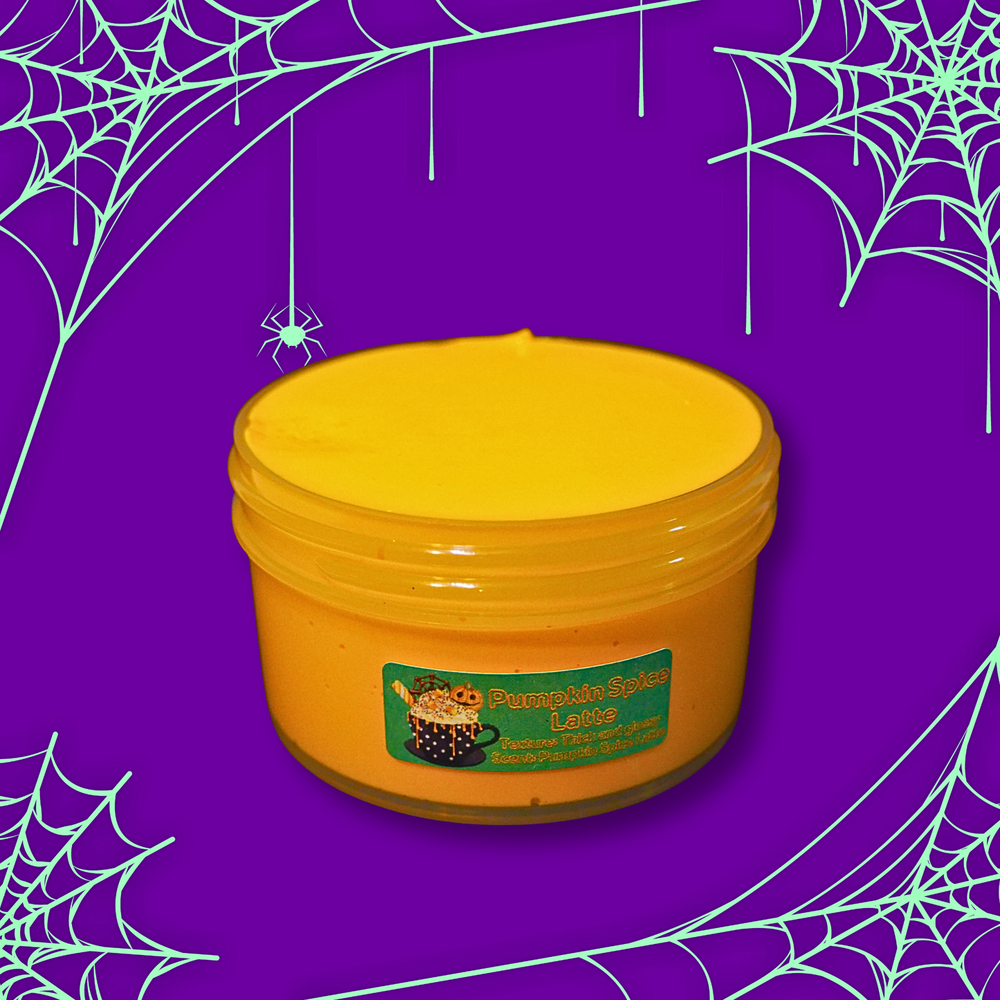 Pumpkin Spice Latte Slime | Thick & Glossy Orange Base | Warm Pumpkin Spice Scent | Budget Fall Slime