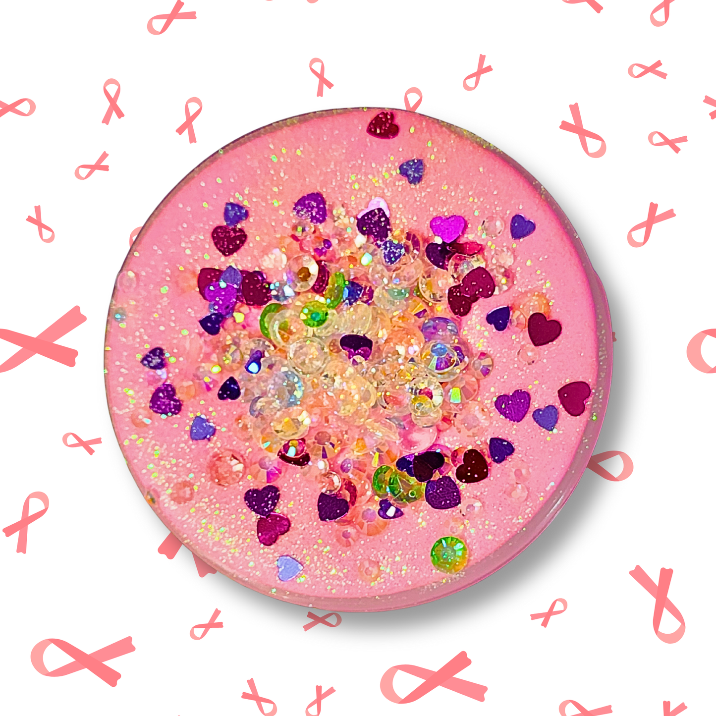 Boobs Rock Fundraiser Slime – Champagne Slay | Vanilla Champagne, Vanilla Cream, Strawberries, & Lychee Jelly Scent | 100% of Profits Donated