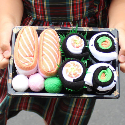 Sushi Socks 3 Pack Novelty Funny Socks for Men & Women Christmas Gift