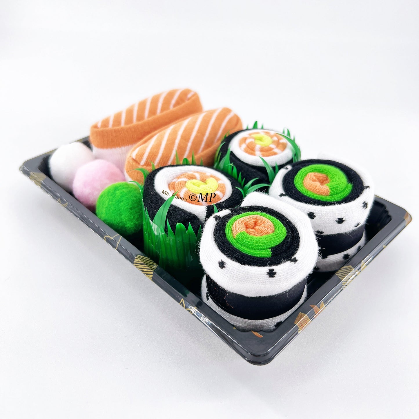 Sushi Socks 3 Pack Novelty Funny Socks for Men & Women Christmas Gift