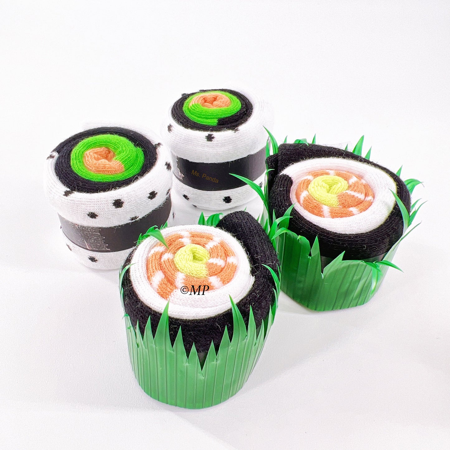 Sushi Socks 3 Pack Novelty Funny Socks for Men & Women Christmas Gift